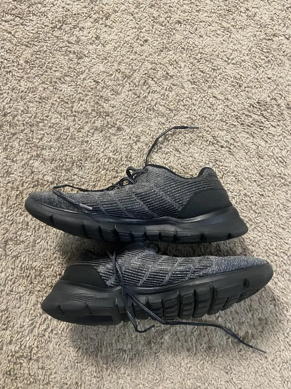 Avia AVI-RIFT Shoes Womens Size 10 Gray Knit Running Athletic Sneakers A5722WBB
